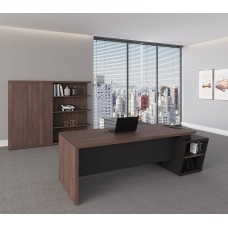 Mesa Diretor com Credenza Esquerda